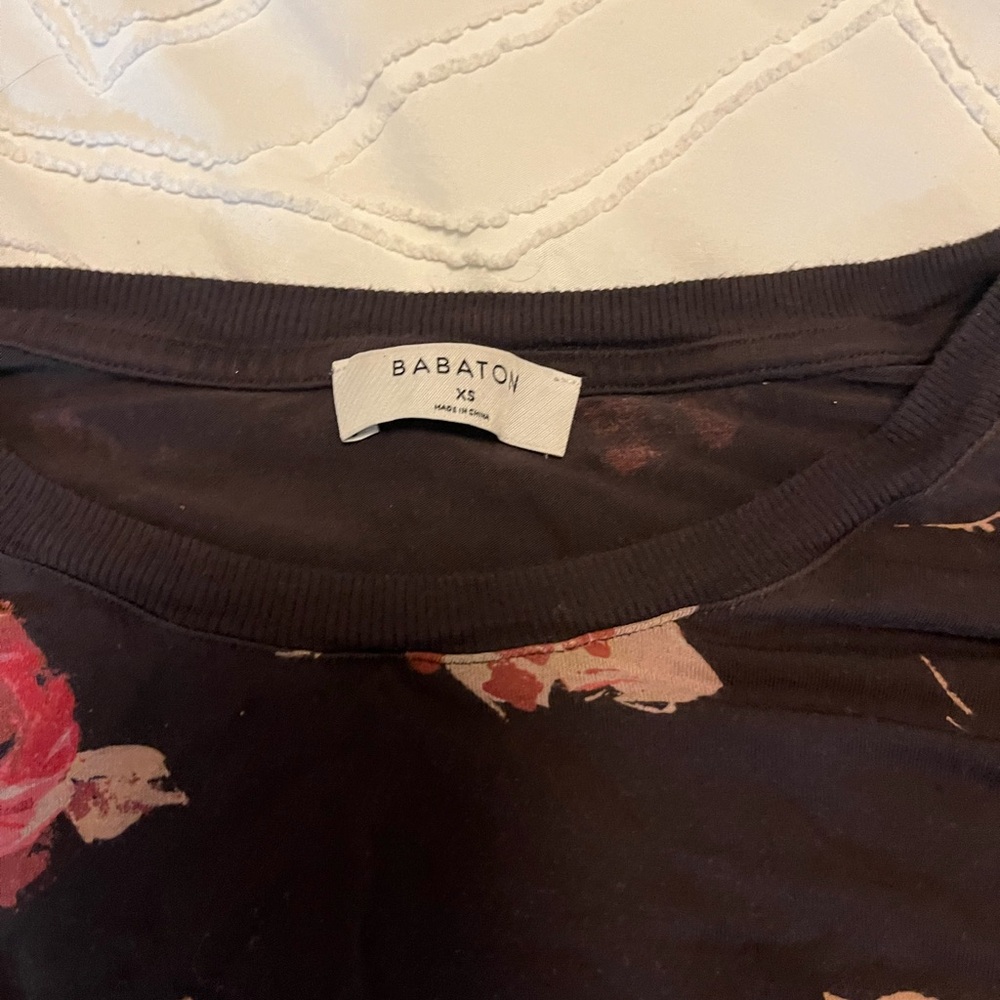 Babaton Dark Floral Top